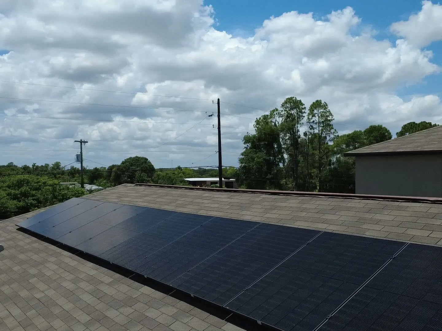 Solar panels and batteries